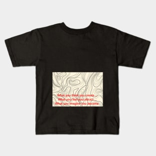 Positive Thinking Kids T-Shirt